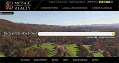 Desktop Screenshot of mymosaicrealty.com