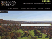 Tablet Screenshot of mymosaicrealty.com